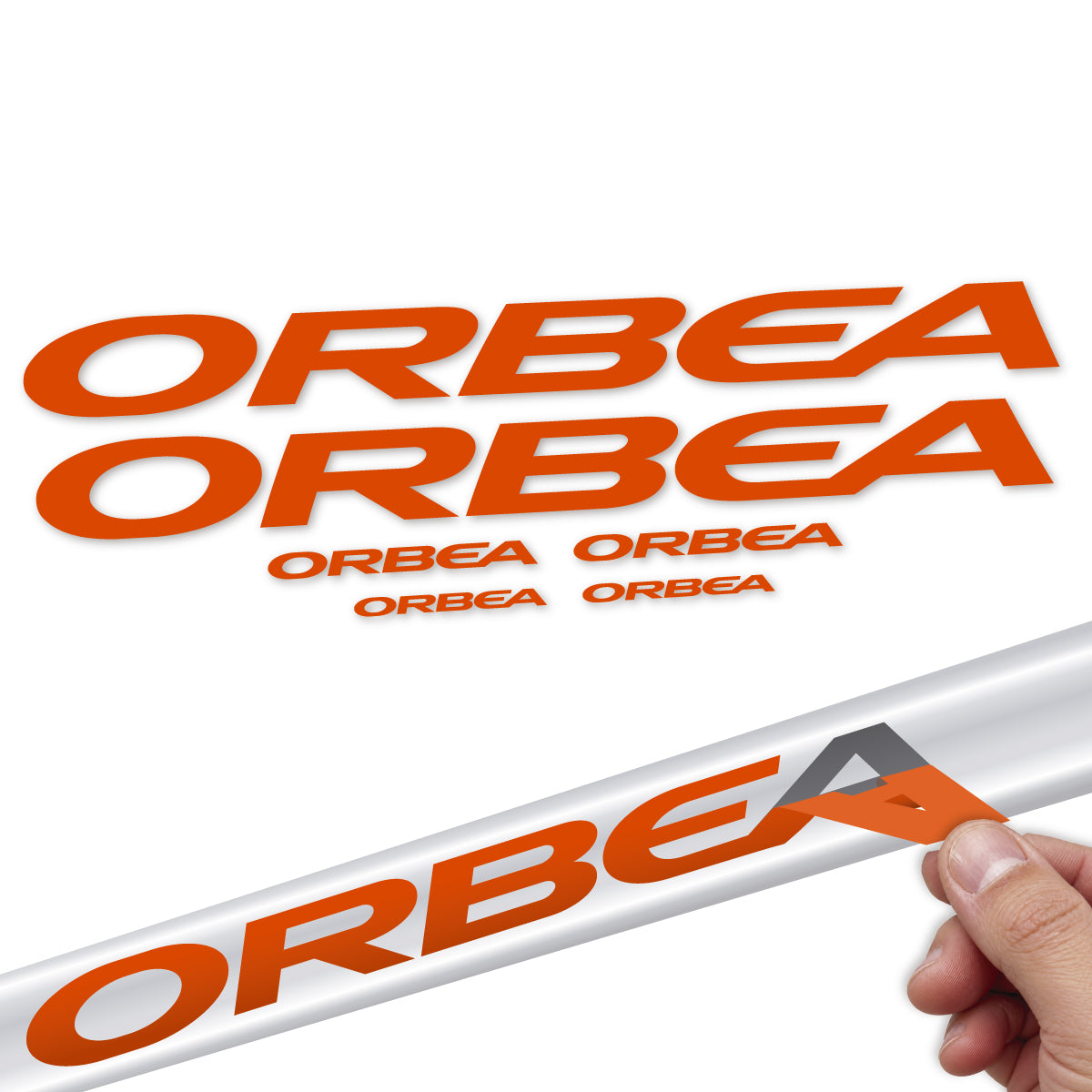 Stickers compatibles Orbea Laufey 2022-2027 pour cadre – autocollants vinyle - Argile