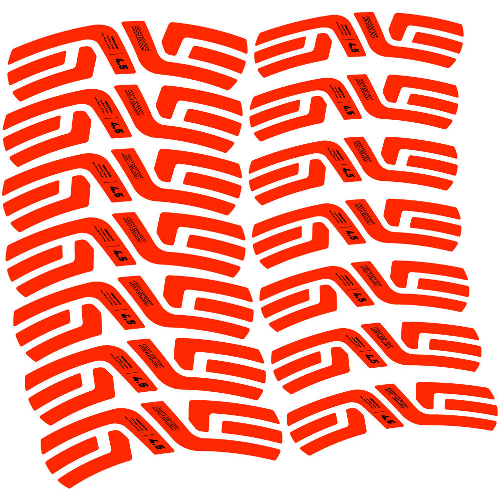 Stickers Enve Ses 4.5, Route profile 48 & 56mm compatibles Autocollants roues Route