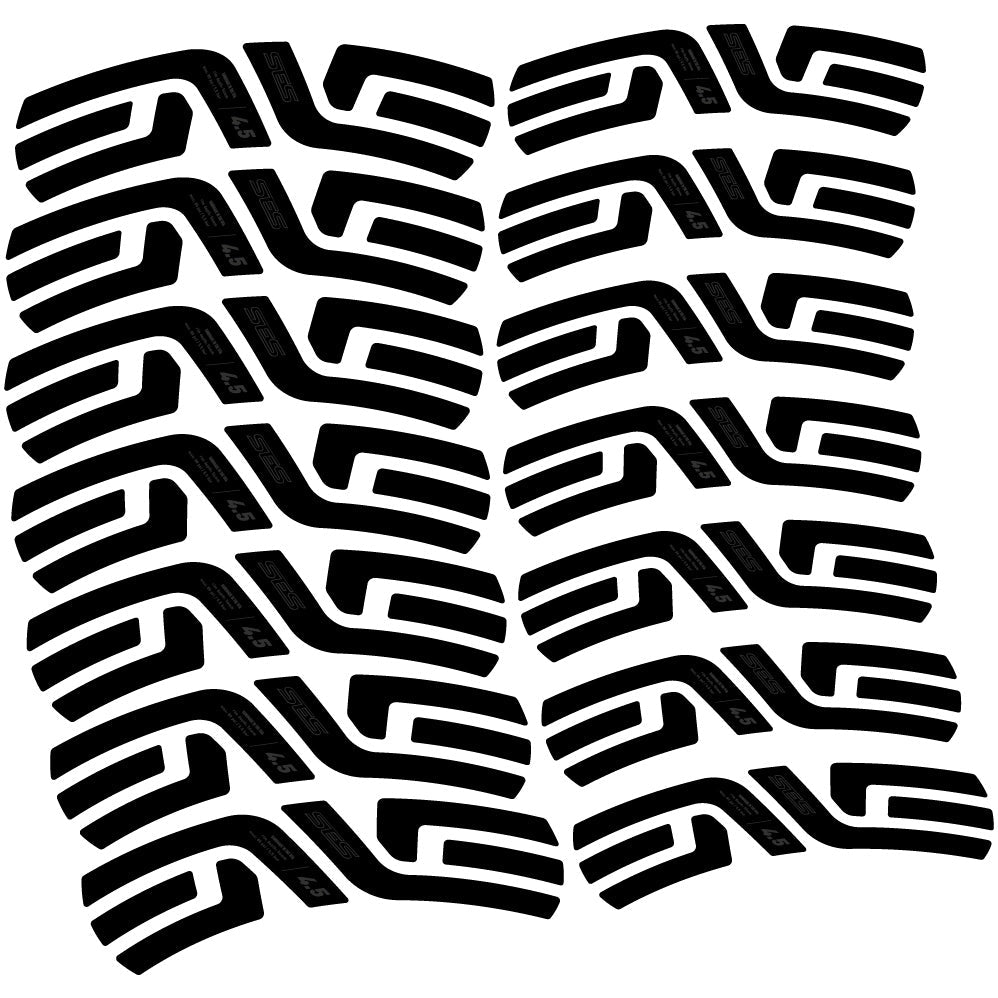 Stickers Enve Ses 4.5, Route profile 48 & 56mm compatibles Autocollants roues Route