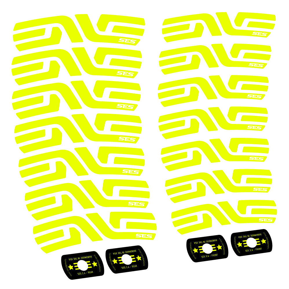 Stickers Enve SES 3.4 20162020 Track, Route 20+24mm compatibles Autocollants roues Route 20"