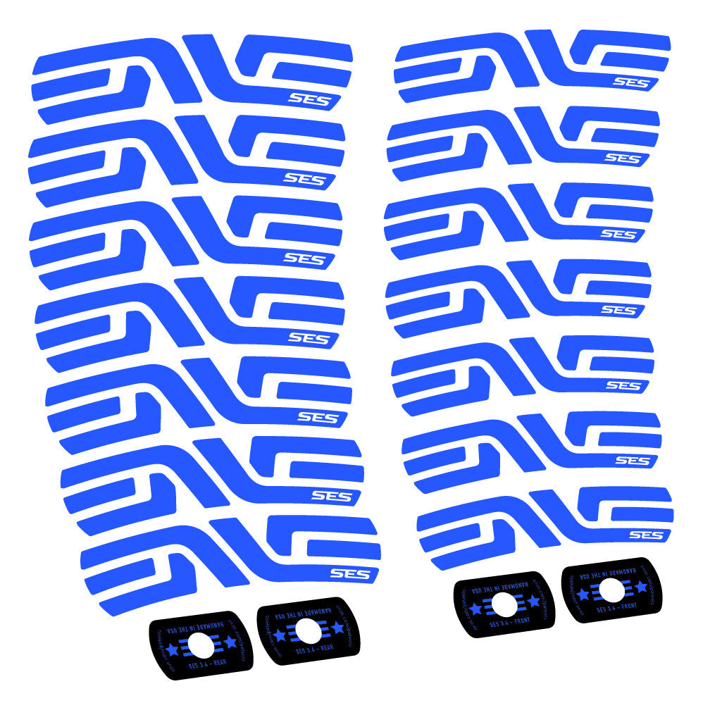 Stickers Enve SES 3.4 20162020 Track, Route 20+24mm compatibles Autocollants roues Route 20"