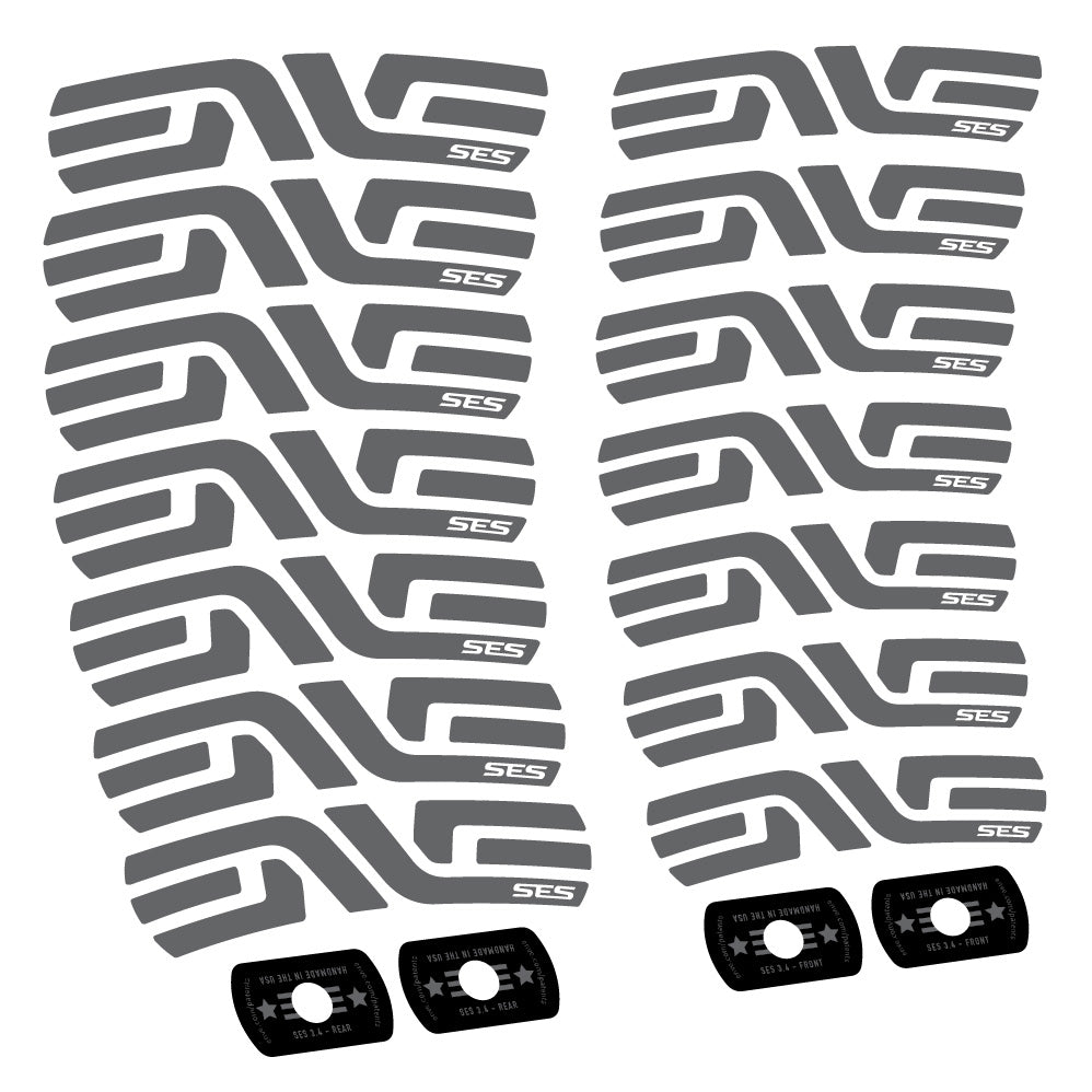 Stickers Enve SES 3.4 20162020 Track, Route 20+24mm compatibles Autocollants roues Route 20"