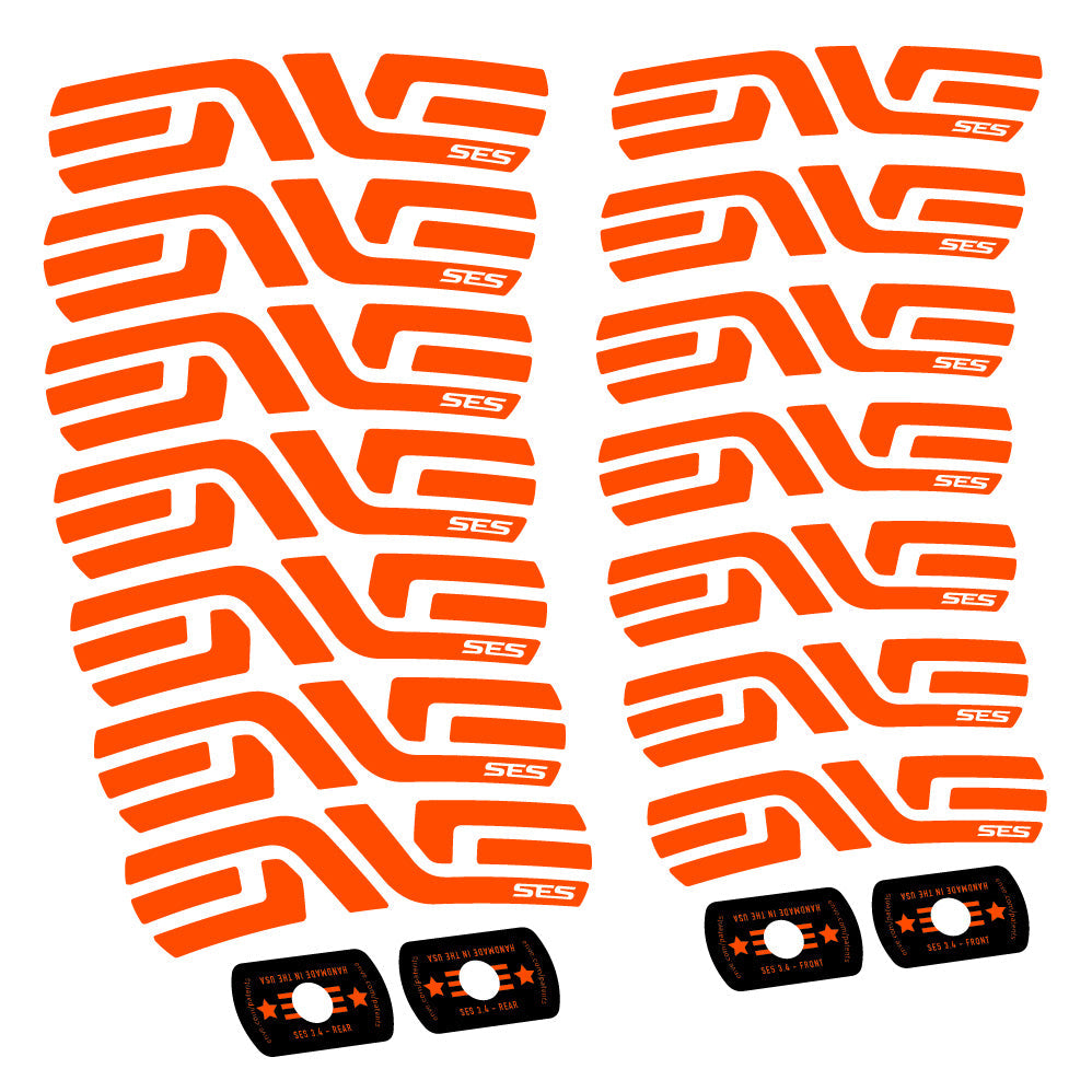 Stickers Enve SES 3.4 20162020 Track, Route 20+24mm compatibles Autocollants roues Route 20"
