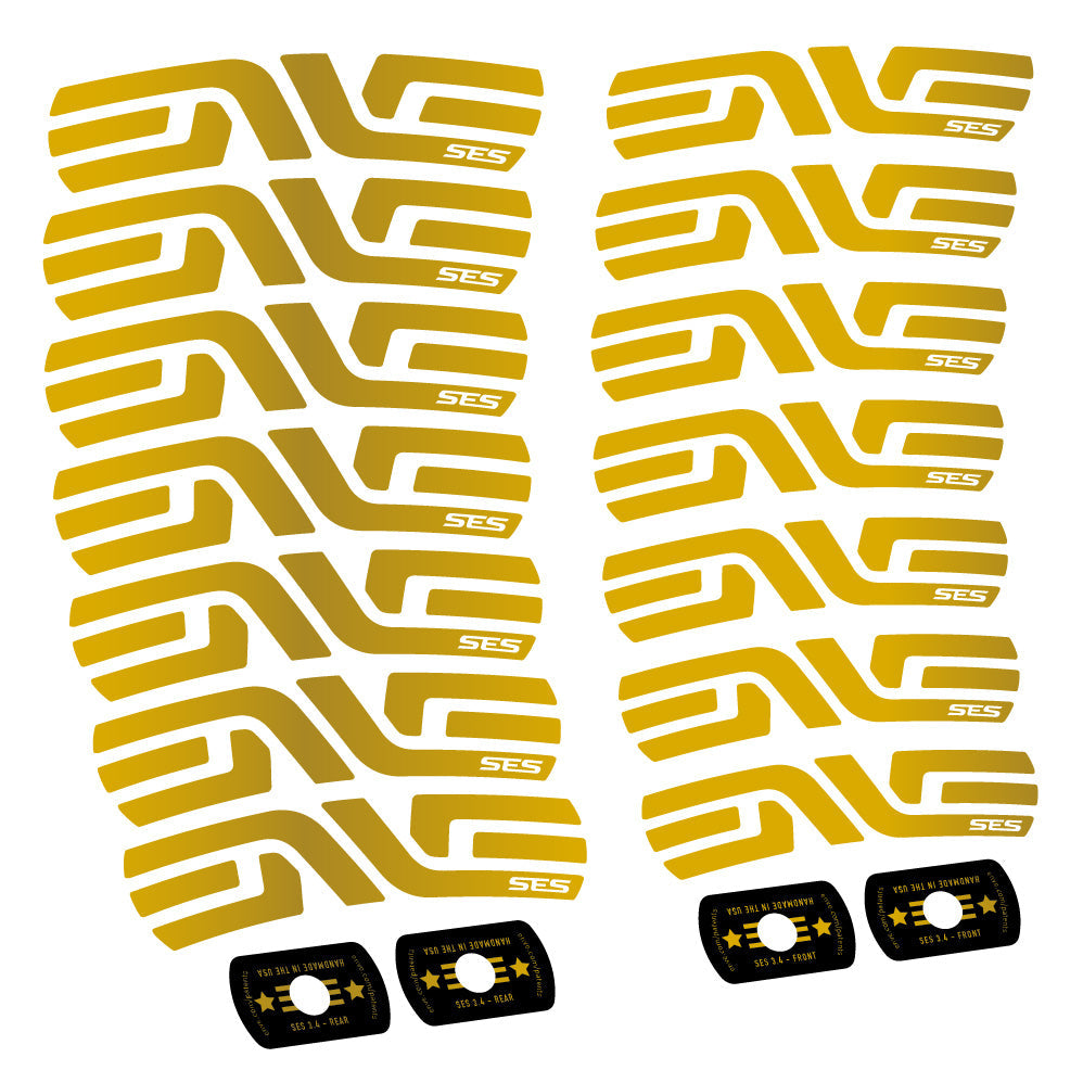 Stickers Enve SES 3.4 20162020 Track, Route 20+24mm compatibles Autocollants roues Route 20"