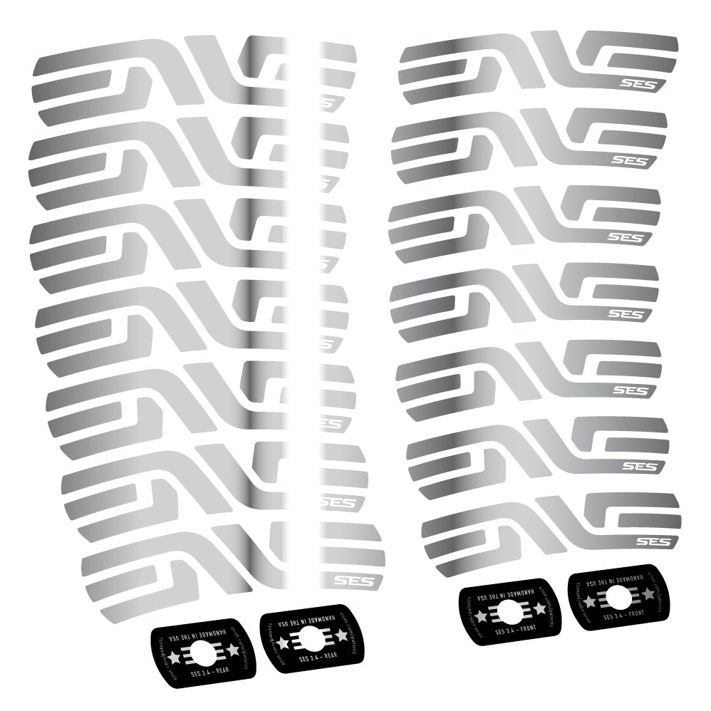 Stickers Enve SES 3.4 20162020 Track, Route 20+24mm compatibles Autocollants roues Route 20"