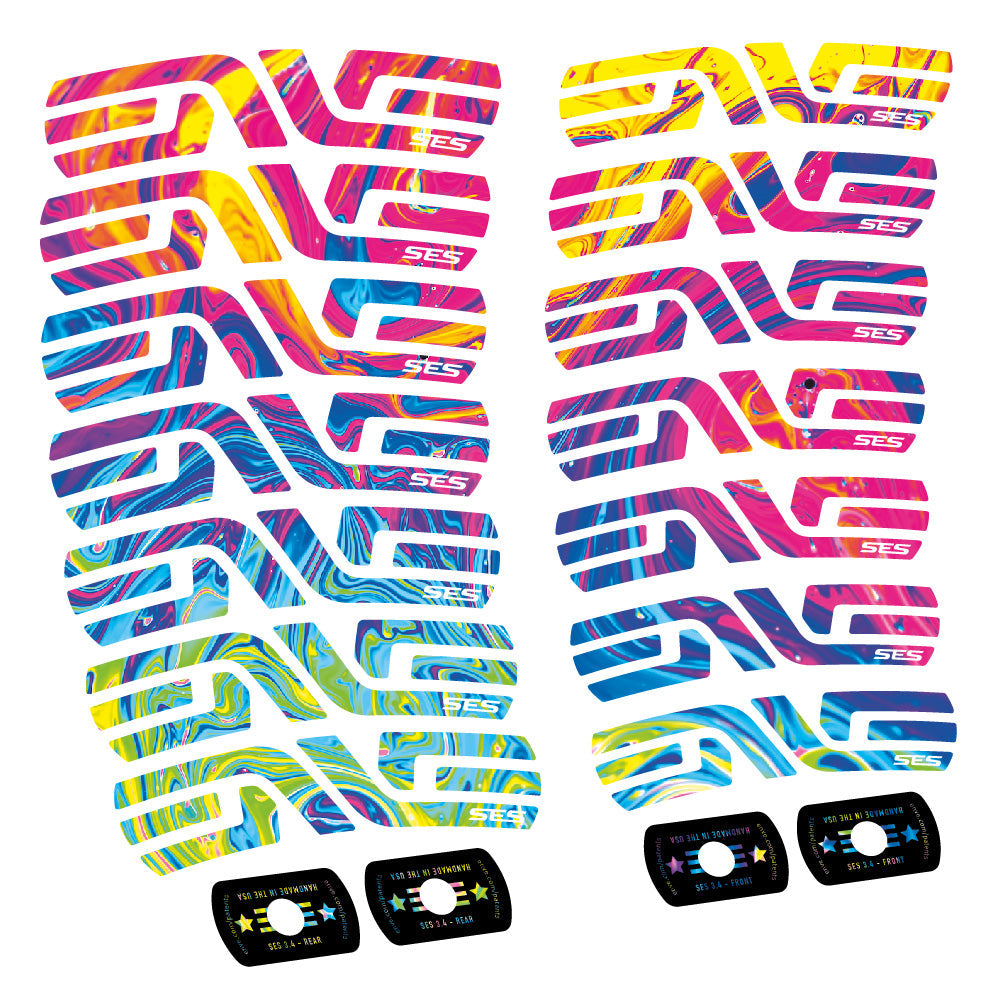 Stickers Enve SES 3.4 20162020 Track, Route 20+24mm compatibles Autocollants roues Route 20"
