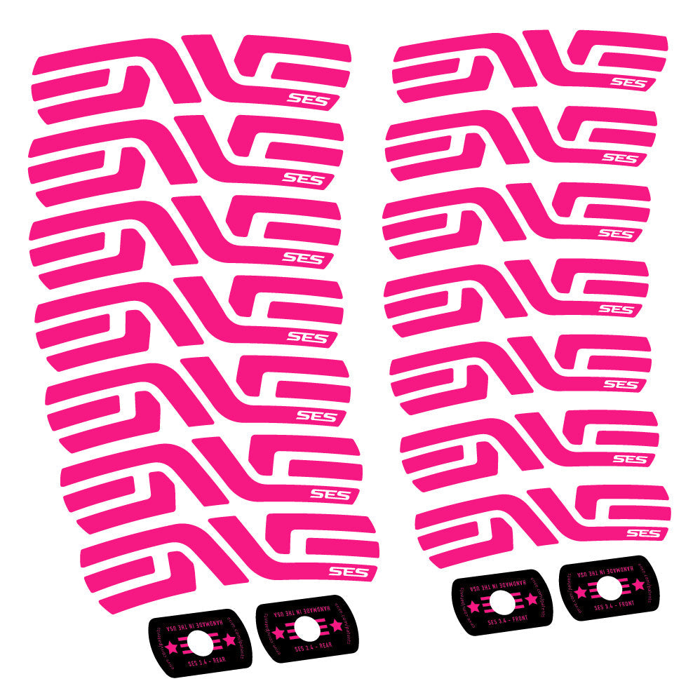 Stickers Enve SES 3.4 20162020 Track, Route 20+24mm compatibles Autocollants roues Route 20"