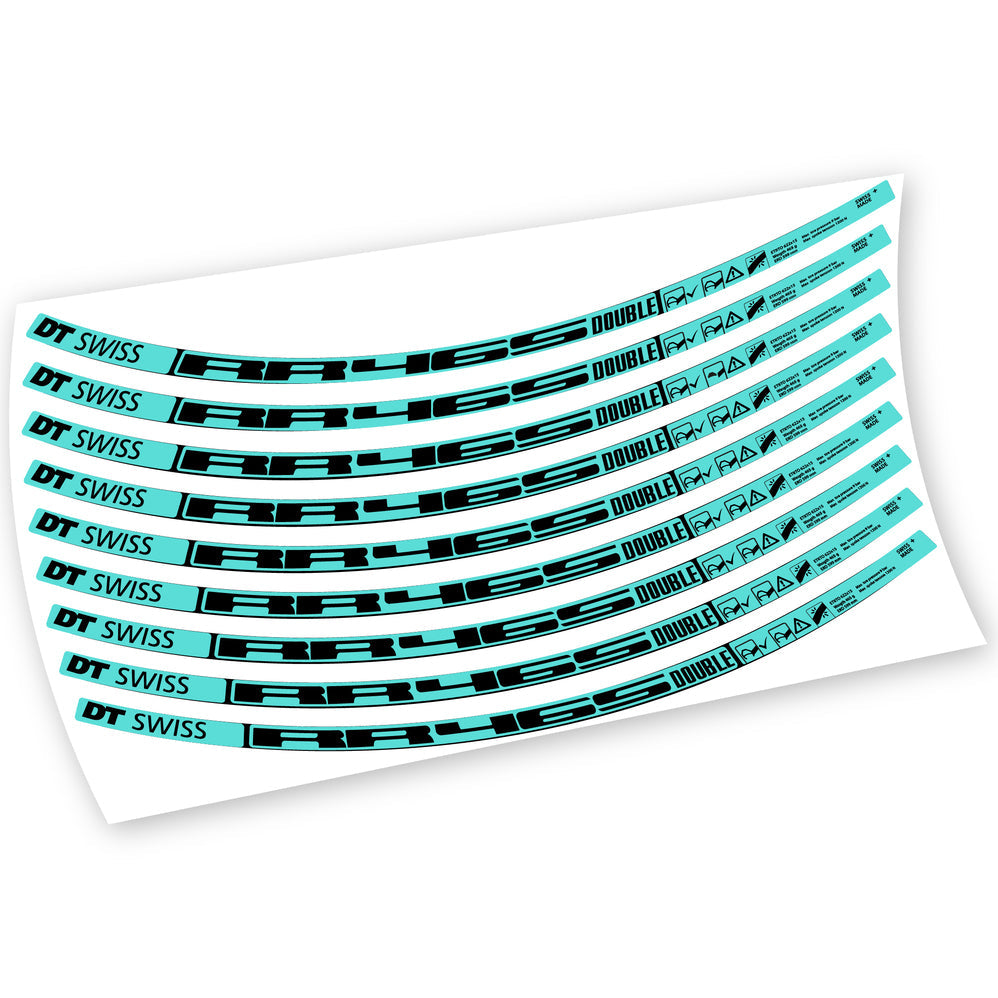 Stickers DT Swiss RR465 compatibles Autocollants roues Route