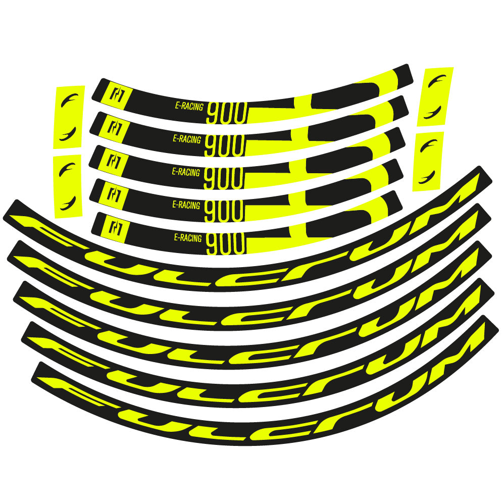 Stickers Fulcrum Racing 900 compatibles Autocollants roues Route