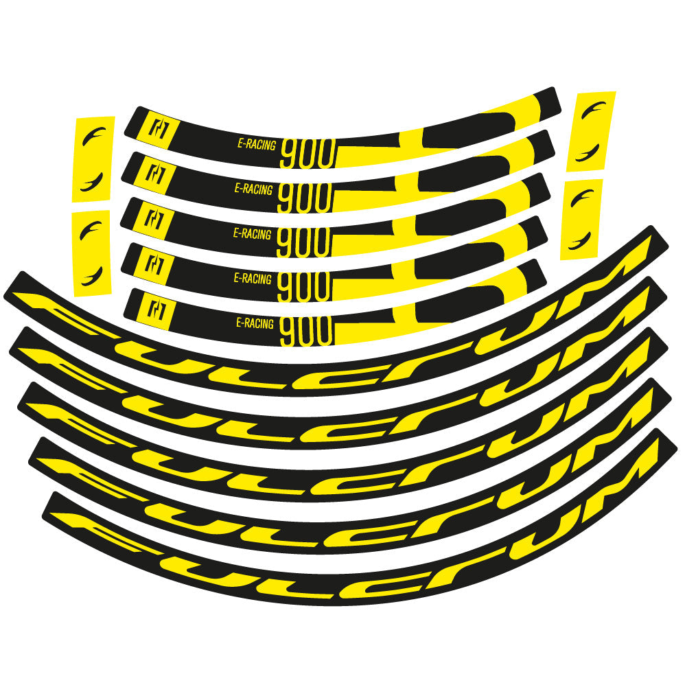 Stickers Fulcrum Racing 900 compatibles - Autocollants roue vélo route