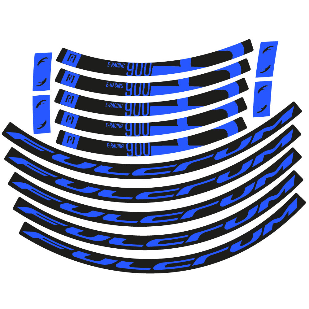Stickers Fulcrum Racing 900 compatibles - Autocollants roue vélo route