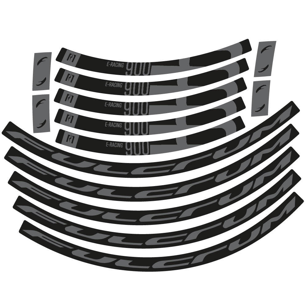 Stickers Fulcrum Racing 900 compatibles Autocollants roues Route