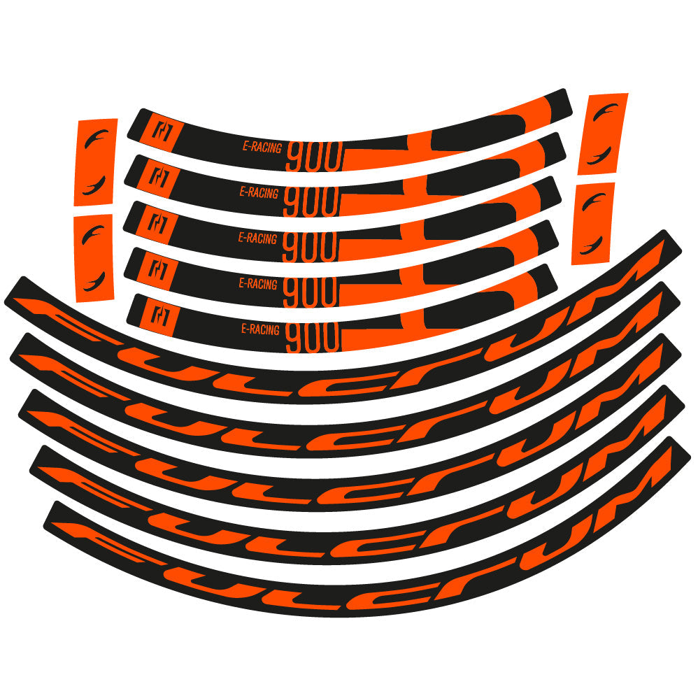 Stickers Fulcrum Racing 900 compatibles - Autocollants roue vélo route