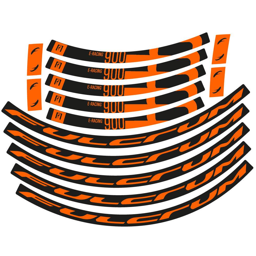Stickers Fulcrum Racing 900 compatibles Autocollants roues Route