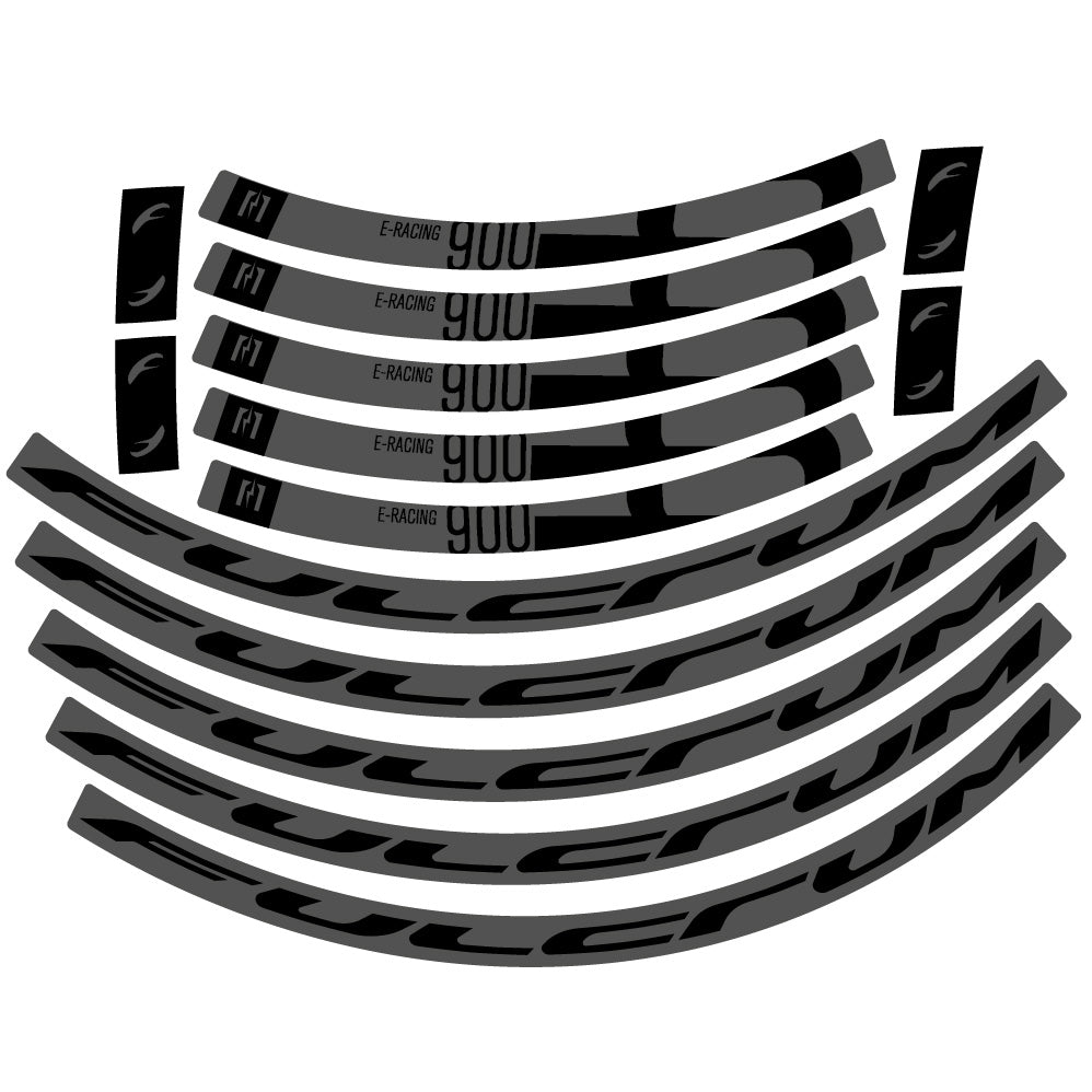 Stickers Fulcrum Racing 900 compatibles Autocollants roues Route