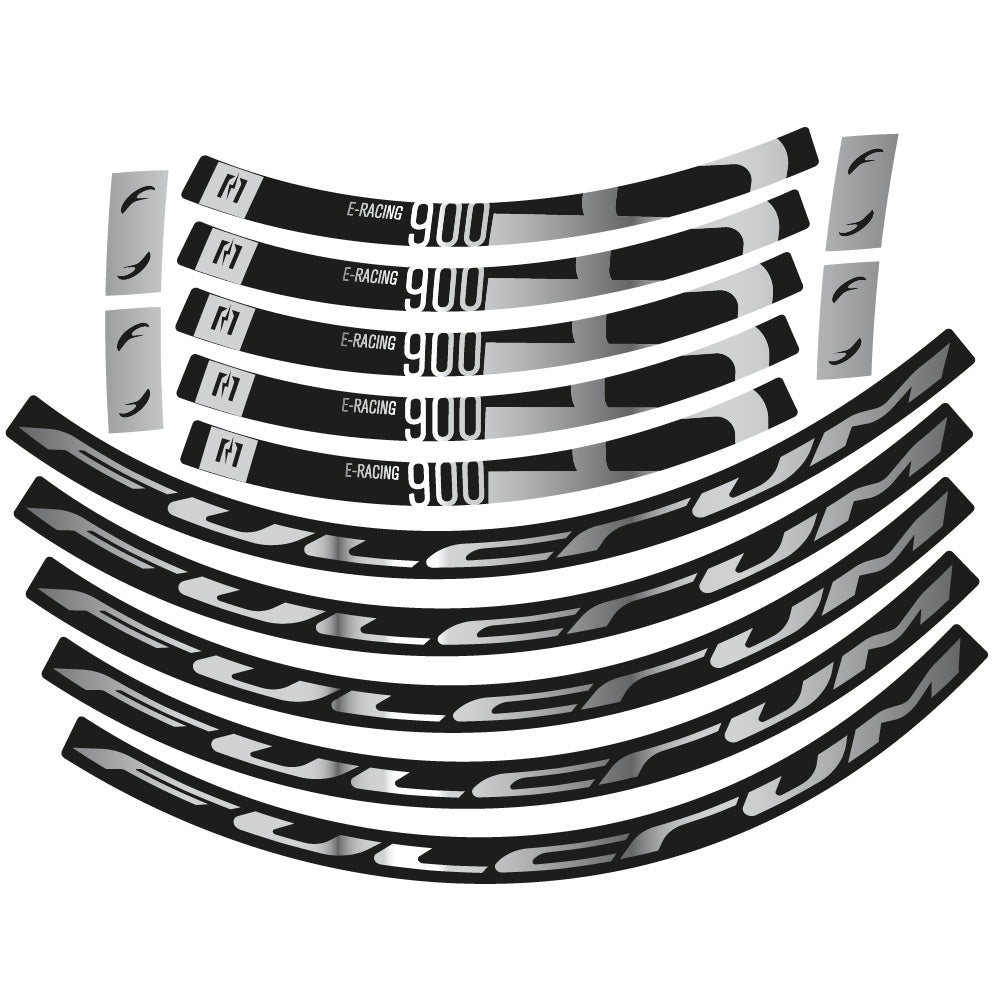 Stickers Fulcrum Racing 900 compatibles Autocollants roues Route