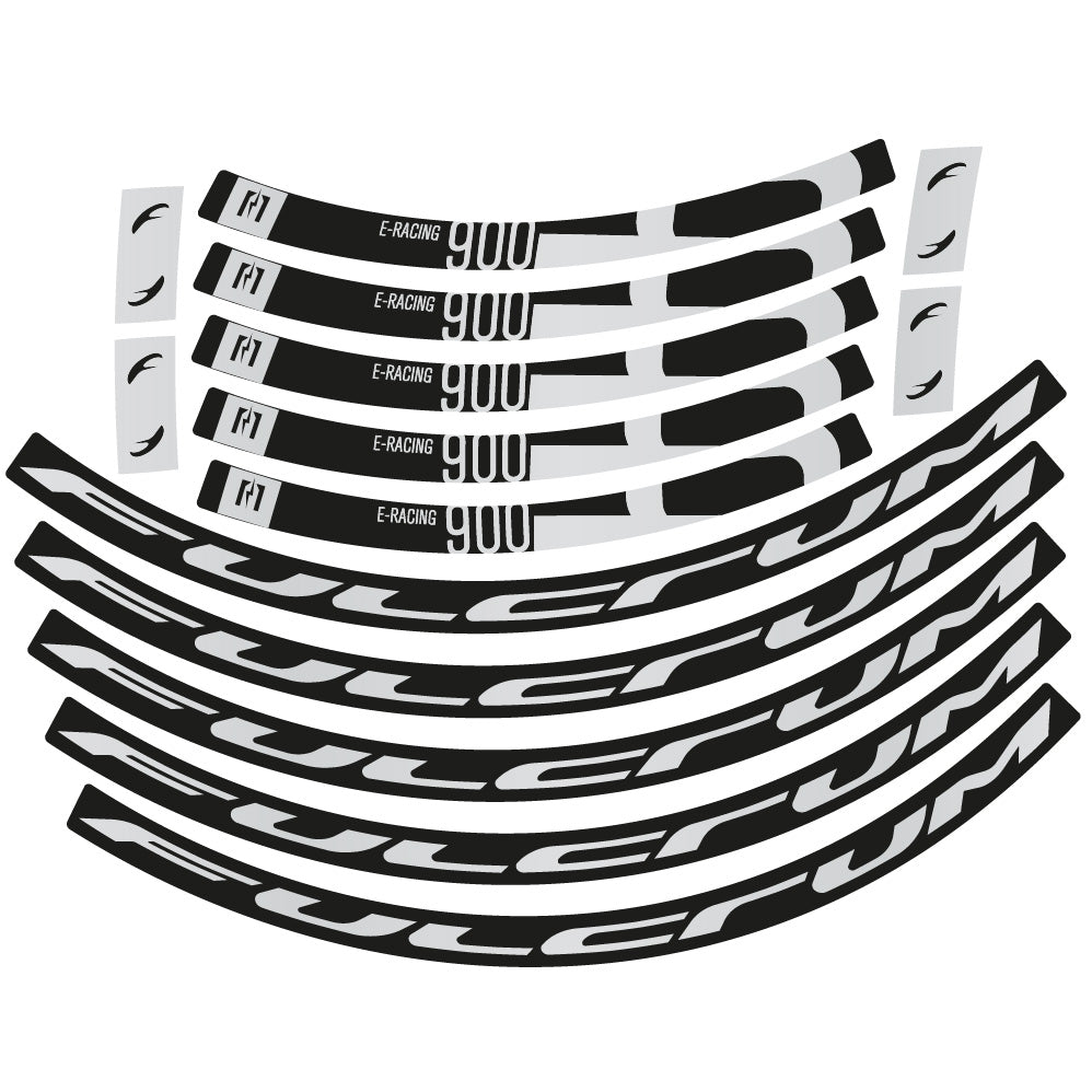 Stickers Fulcrum Racing 900 compatibles - Autocollants roue vélo route