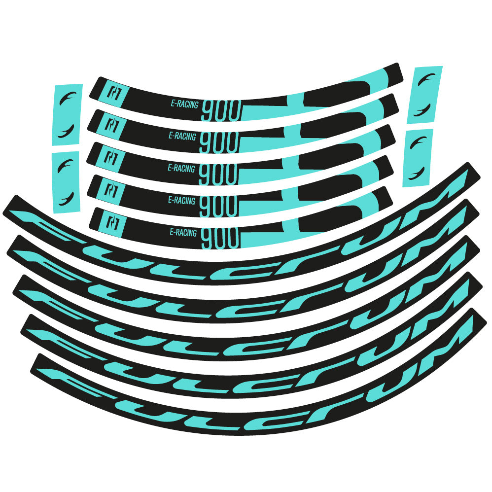 Stickers Fulcrum Racing 900 compatibles Autocollants roues Route