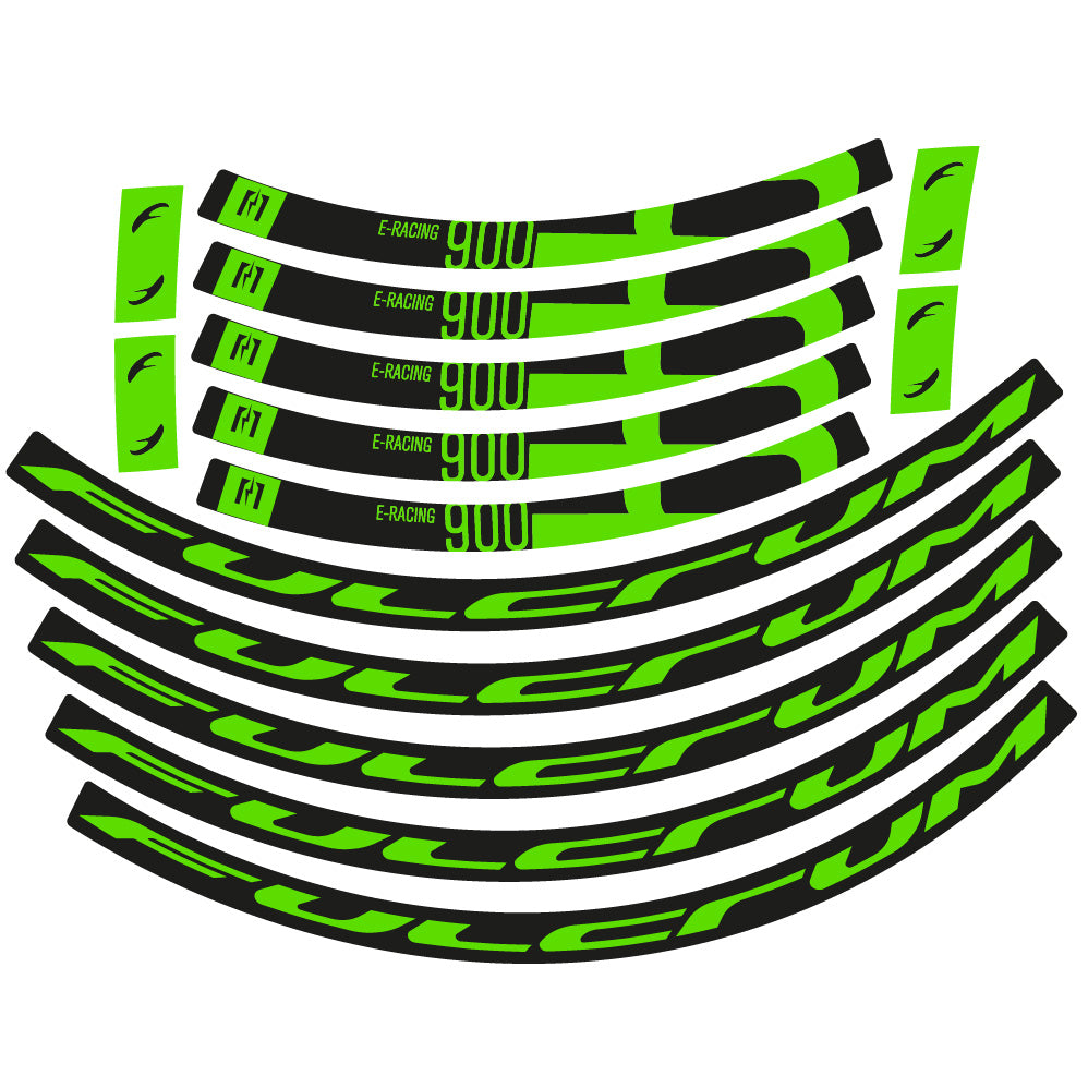 Stickers Fulcrum Racing 900 compatibles Autocollants roues Route
