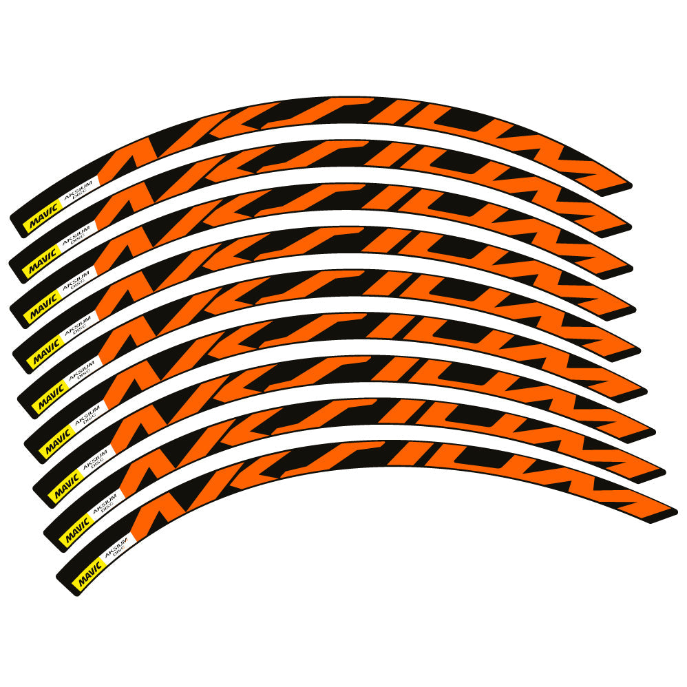 Stickers Mavic Aksium Disc compatibles Autocollants roues Route