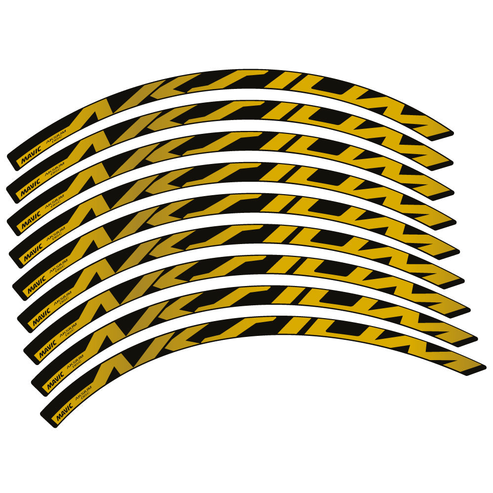 Stickers Mavic Aksium Disc compatibles Autocollants roues Route