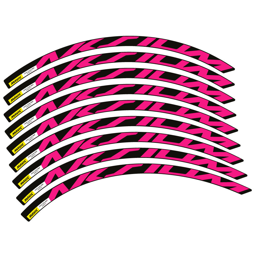 Stickers Mavic Aksium Disc compatibles Autocollants roues Route