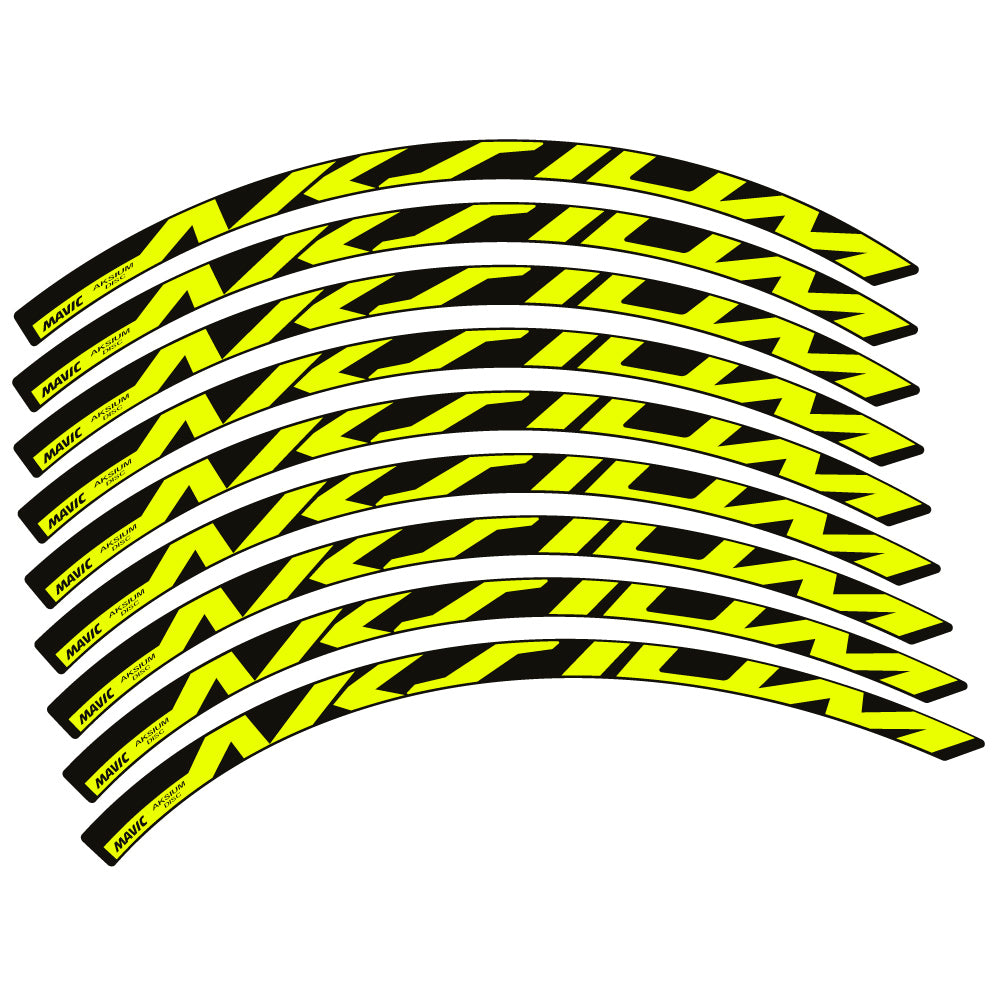 Stickers Mavic Aksium Disc compatibles Autocollants roues Route