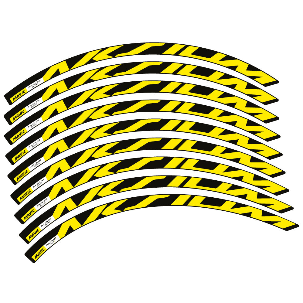 Stickers Mavic Aksium Disc compatibles Autocollants roues Route