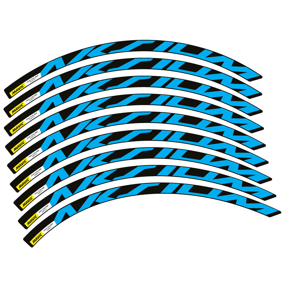 Stickers Mavic Aksium Disc compatibles Autocollants roues Route