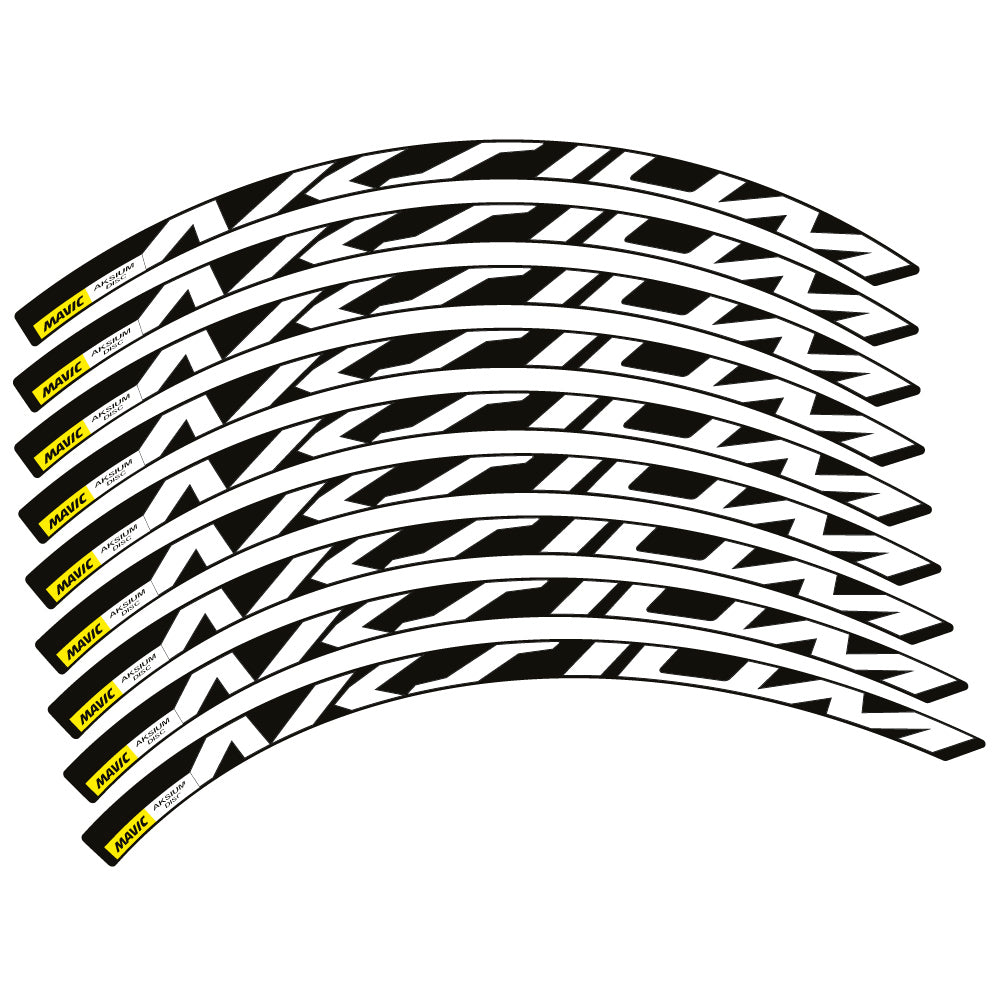Stickers Mavic Aksium Disc compatibles Autocollants roues Route