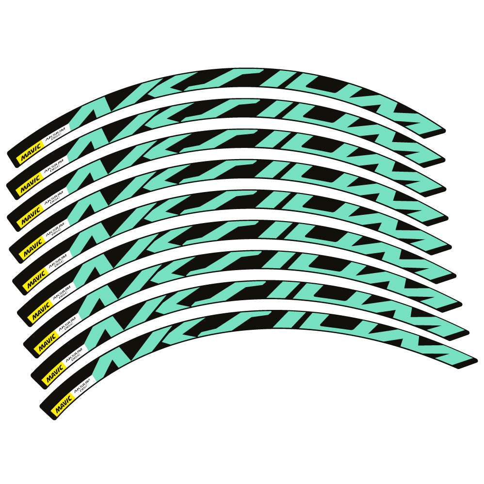 Stickers Mavic Aksium Disc compatibles Autocollants roues Route