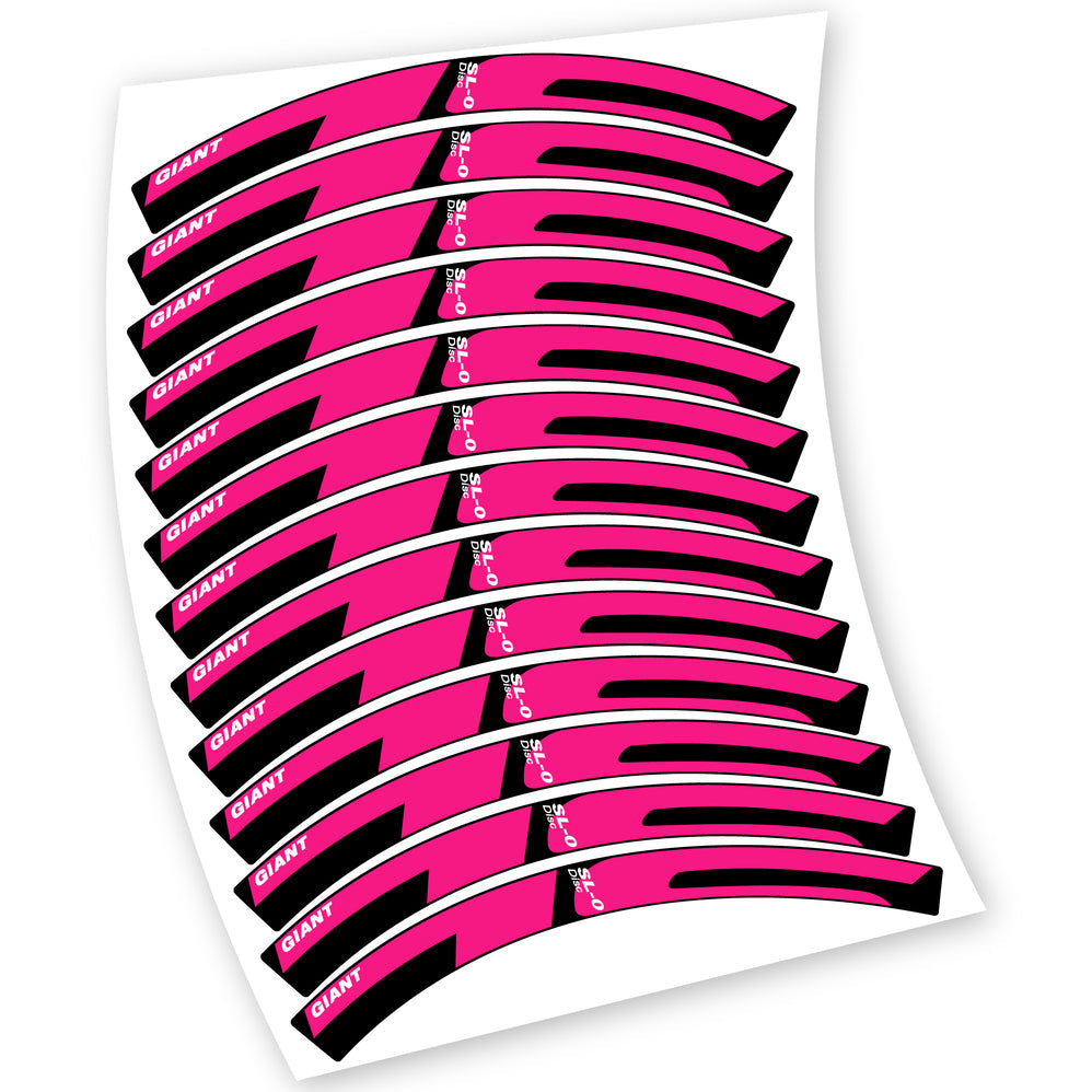 Stickers Decasl, Giant SL0 Disc compatibles Autocollants roues Route 29"