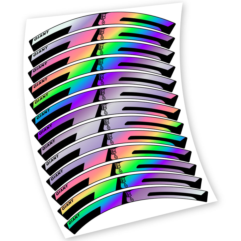 Stickers Decasl, Giant SL0 Disc compatibles Autocollants roues Route 29"