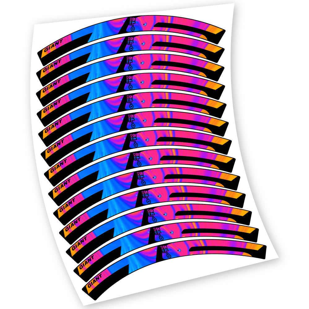 Stickers Decasl, Giant SL0 Disc compatibles Autocollants roues Route 29"