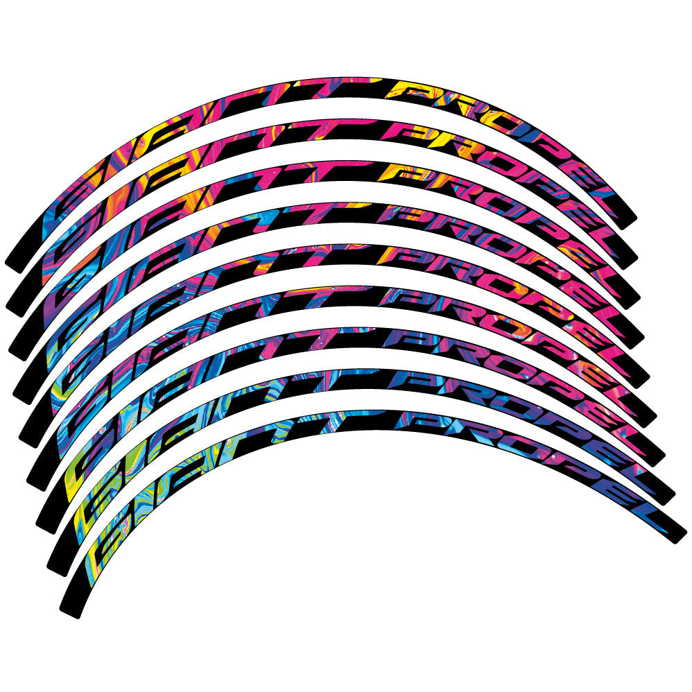 Stickers Giant Propel compatibles Autocollants roues Route