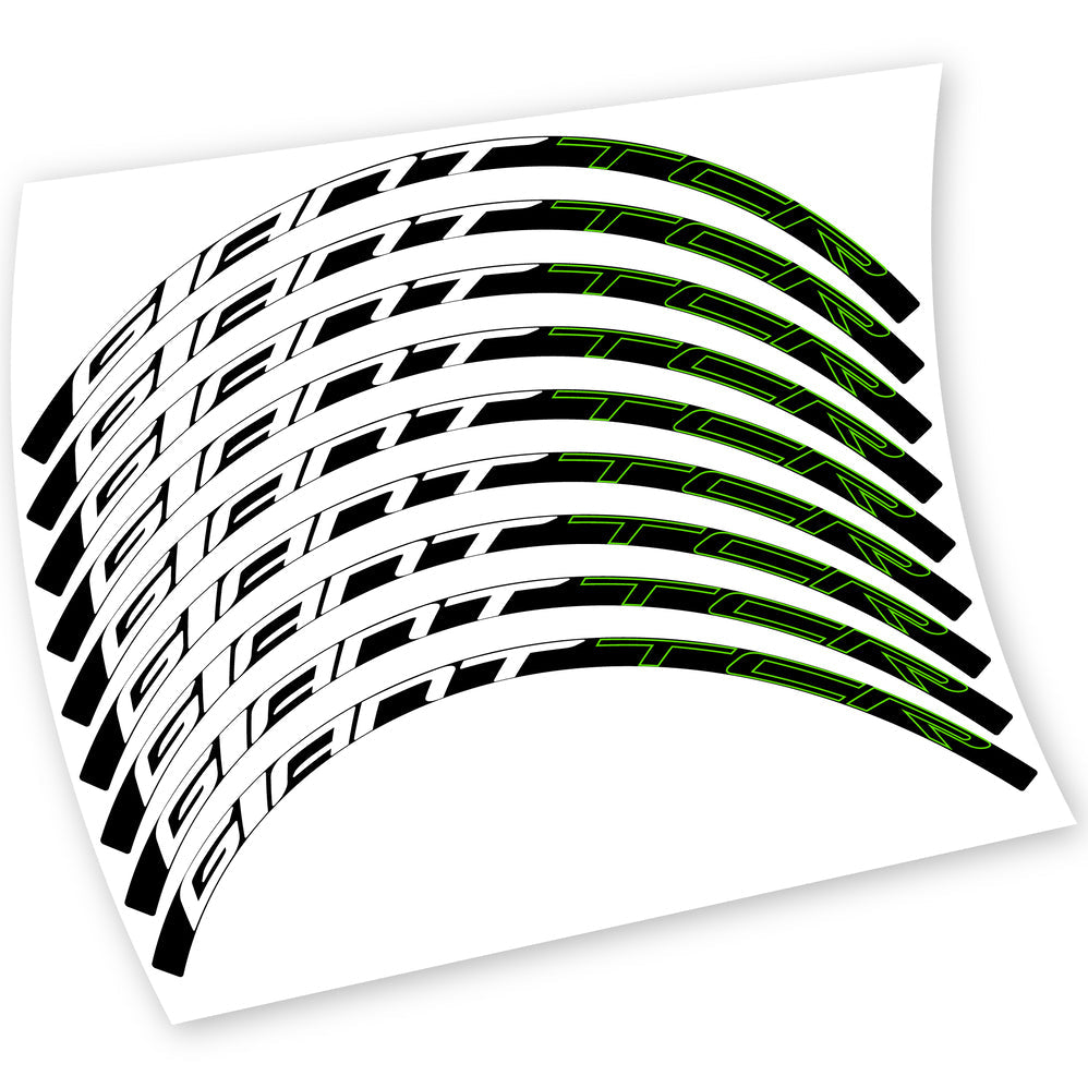 Stickers Giant TCR compatibles Autocollants roues Route