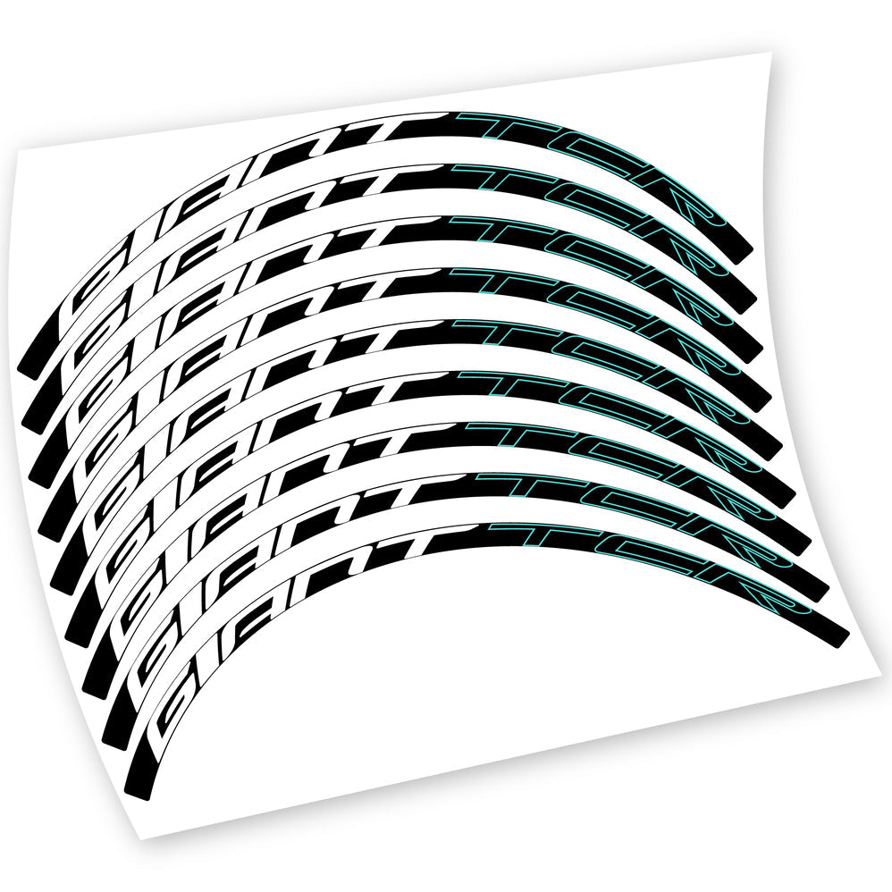 Stickers Giant TCR compatibles Autocollants roues Route