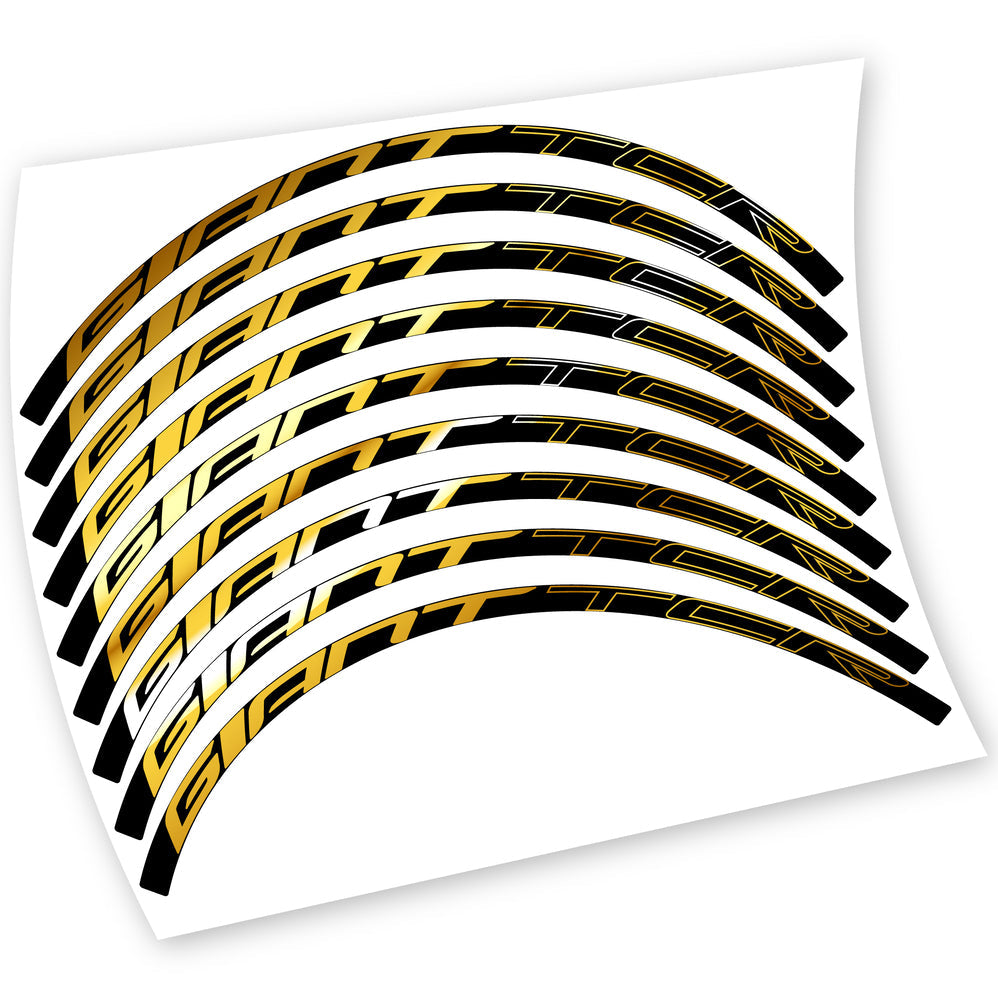 Stickers Giant TCR compatibles Autocollants roues Route