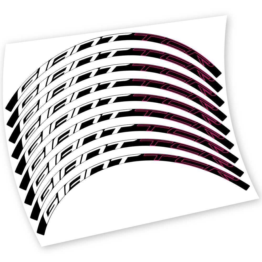 Stickers Giant TCR compatibles Autocollants roues Route