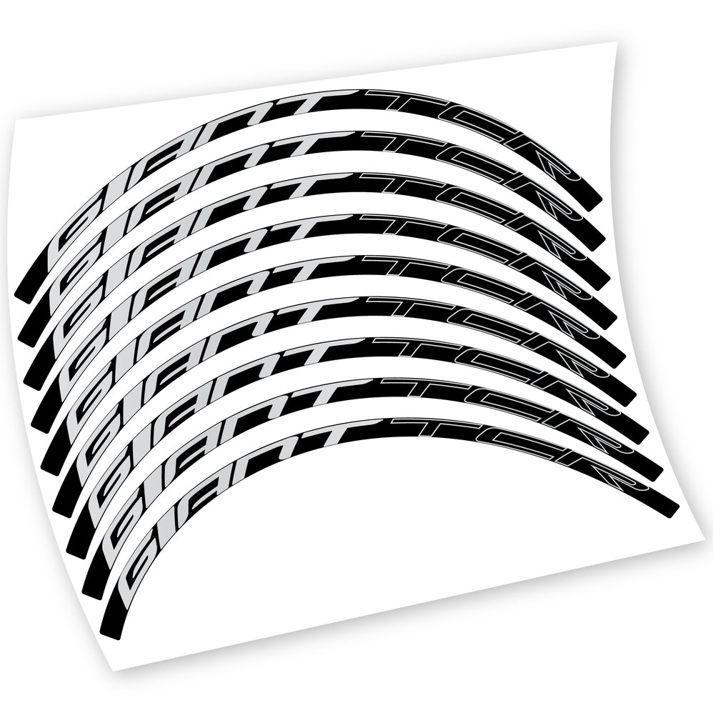 Stickers Giant TCR compatibles Autocollants roues Route