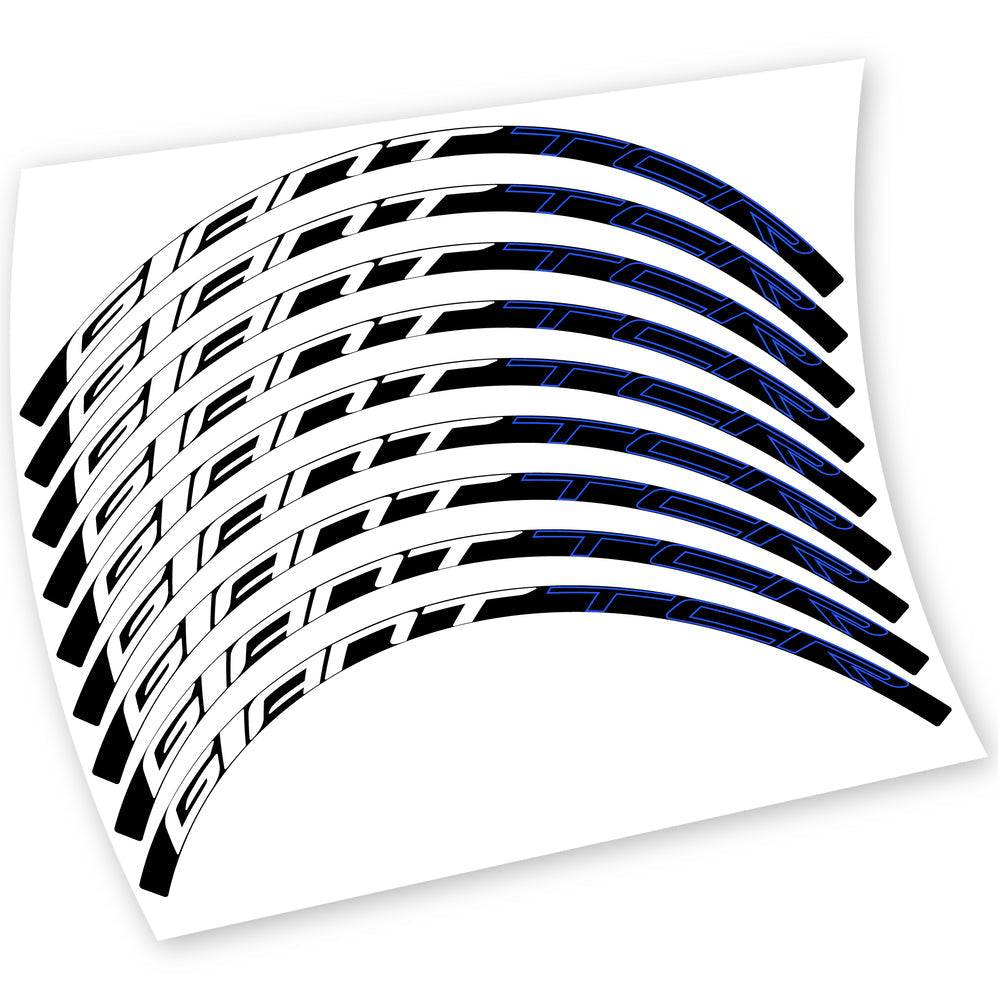 Stickers Giant TCR compatibles Autocollants roues Route