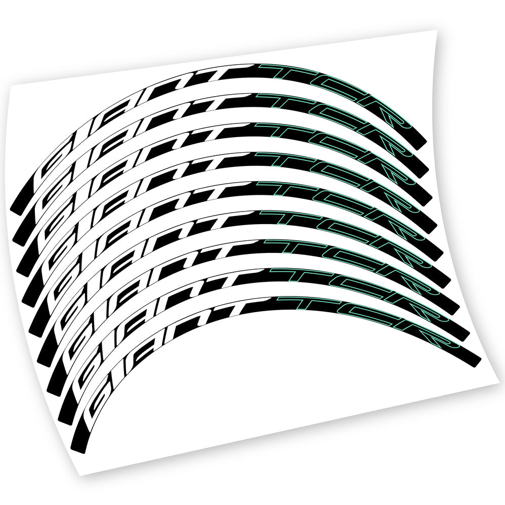 Stickers Giant TCR compatibles Autocollants roues Route