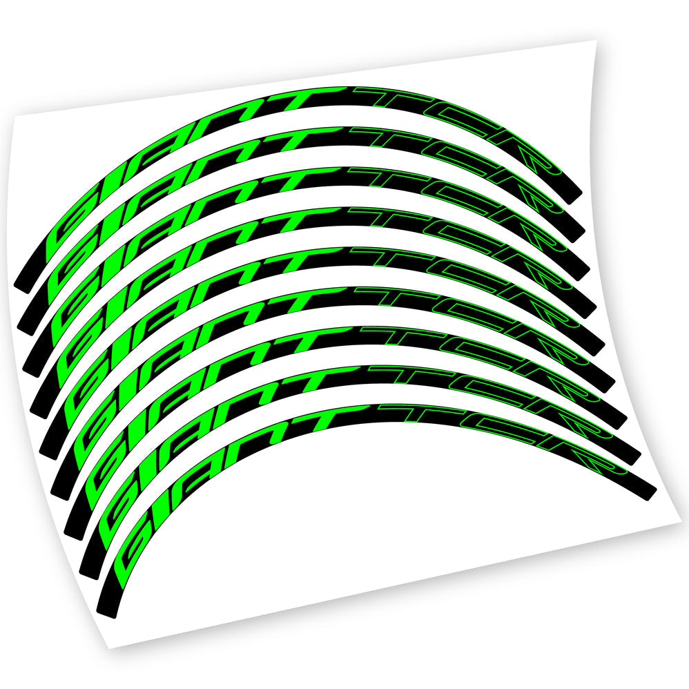 Stickers Giant TCR compatibles Autocollants roues Route