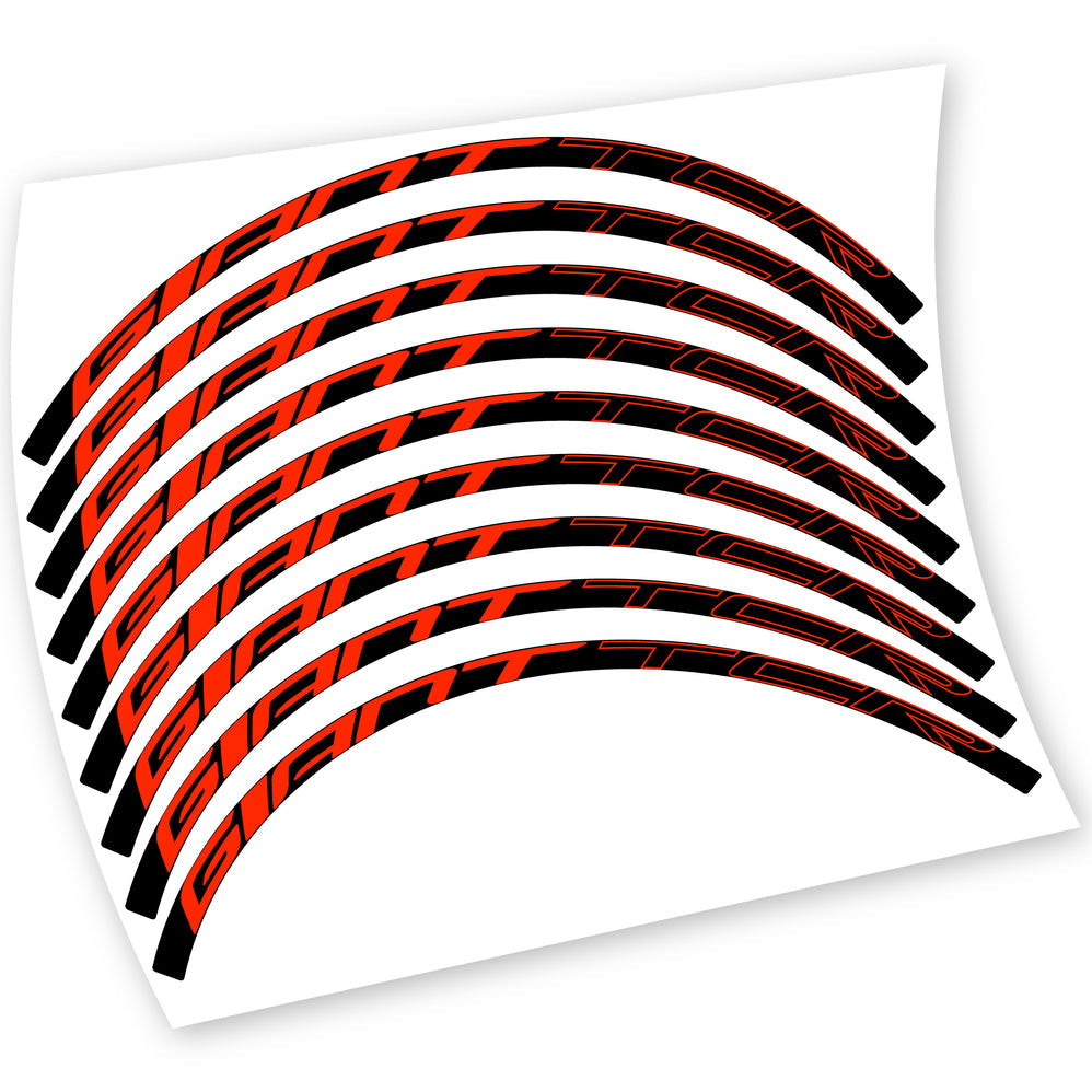 Stickers Giant TCR compatibles Autocollants roues Route