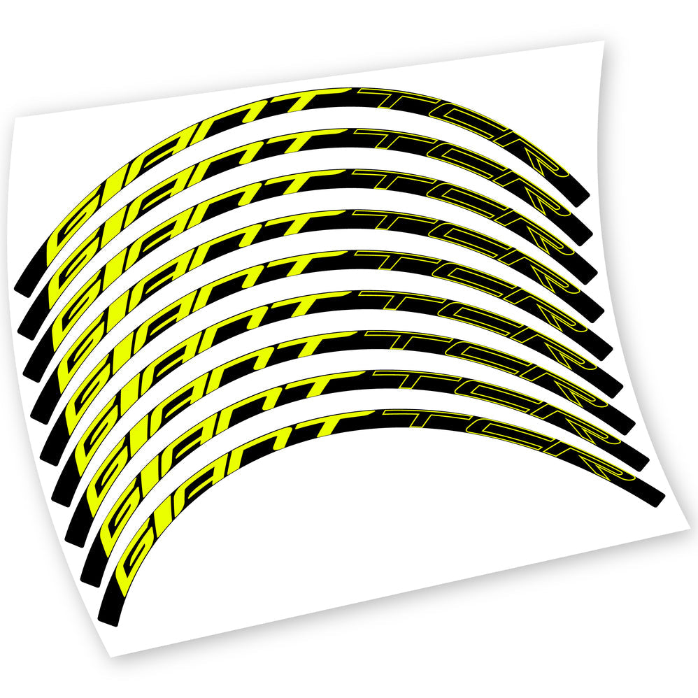 Stickers Giant TCR compatibles Autocollants roues Route