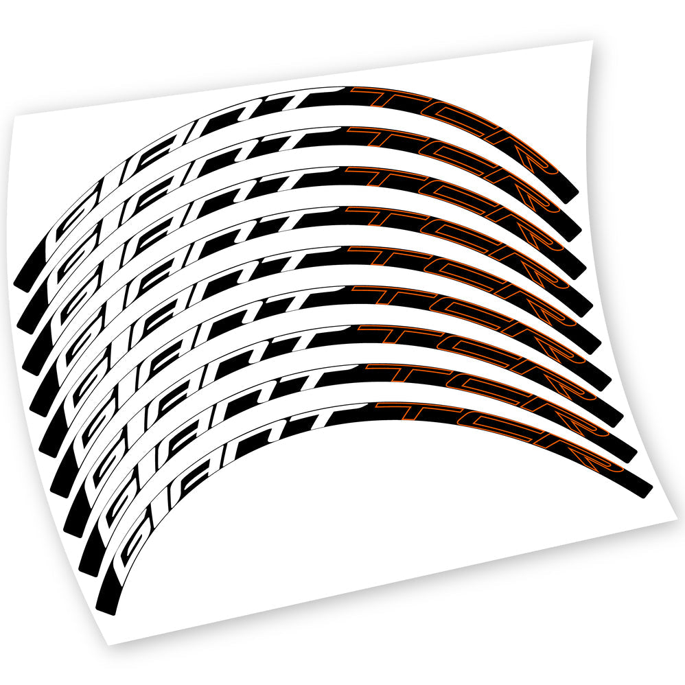 Stickers Giant TCR compatibles Autocollants roues Route