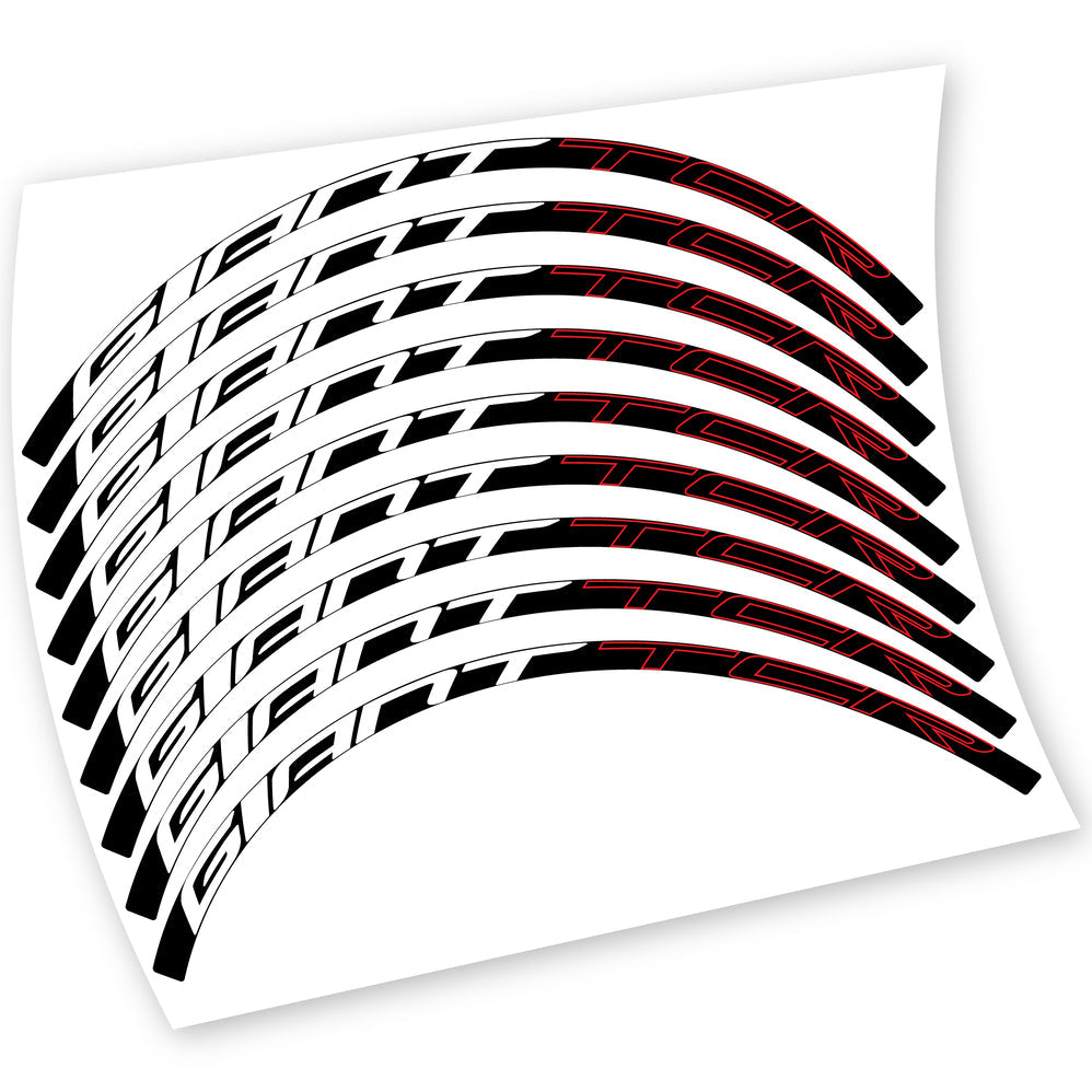 Stickers Giant TCR compatibles Autocollants roues Route