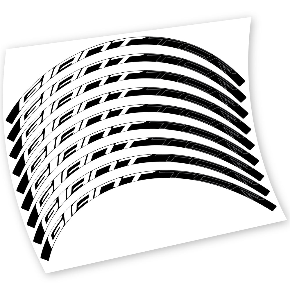 Stickers Giant TCR compatibles Autocollants roues Route