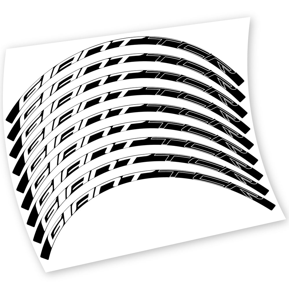 Stickers Giant TCR compatibles Autocollants roues Route