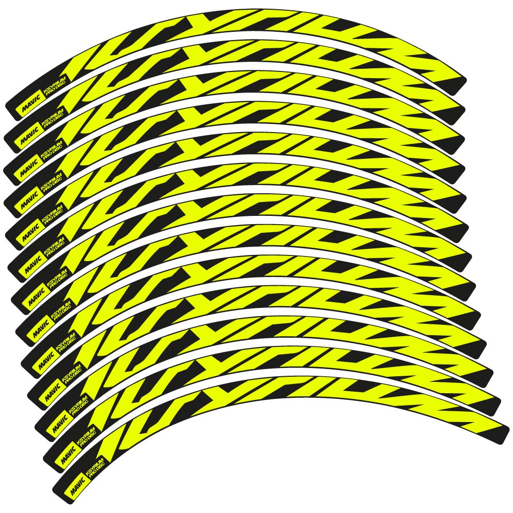 Stickers Mavic Ksyrium Disc compatibles Autocollants roues Route